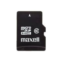 Карты памяти Maxell microSDHC Class 10 4Gb
