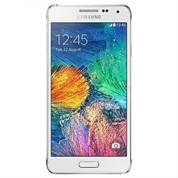 Мобильный телефон Samsung Galaxy Alpha (белый)