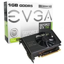 Видеокарты EVGA GeForce GTX 750 01G-P4-2751-KR