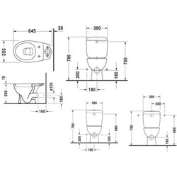 Унитаз Duravit Duraplus 022909