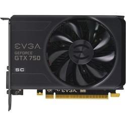 Видеокарты EVGA GeForce GTX 750 02G-P4-2754-KR