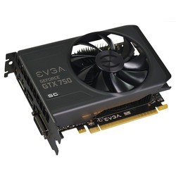Видеокарты EVGA GeForce GTX 750 01G-P4-2753-KR