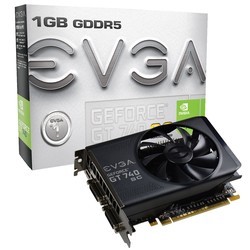 Видеокарты EVGA GeForce GT 740 01G-P4-3743-KR