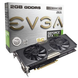 Видеокарты EVGA GeForce GTX 770 02G-P4-2776-KR