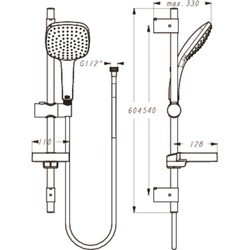 Душевые системы Ideal Standard IdealRain B0014AA