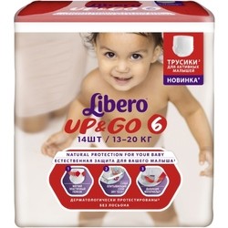 Подгузники Libero Up and Go 6 / 14 pcs