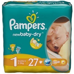 Подгузники Pampers New Baby-Dry 1 / 27 pcs