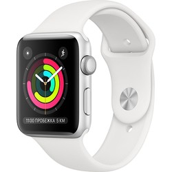 Носимый гаджет Apple Watch 1 Sport 42 mm (серебристый)