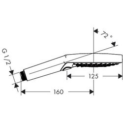 Душевая система Hansgrohe Raindance Select 26531 (белый)