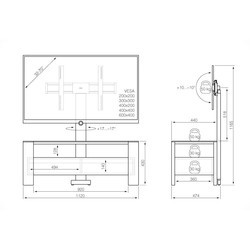 Подставка/крепление Holder TV-34110