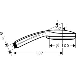 Душевая система Hansgrohe Croma 100 28537