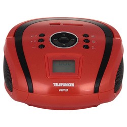Аудиосистема Telefunken TF-SRP3449 (красный)
