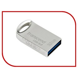 USB Flash (флешка) Transcend JetFlash 710 32Gb (серебристый)