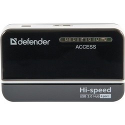 Картридер/USB-хаб Defender Quadro Quick