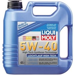Моторные масла Liqui Moly Leichtlauf High Tech 5W-40 4L