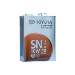 Моторное масло Toyota Castle Motor Oil 10W-30 SN/GF-5 4L