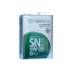 Моторное масло Toyota Castle Motor Oil 5W-20 SN 4L