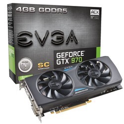 Видеокарты EVGA GeForce GTX 970 04G-P4-0974-KR