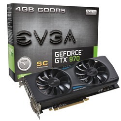 Видеокарты EVGA GeForce GTX 970 04G-P4-2974-KR