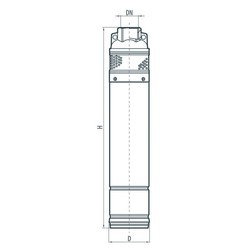 Скважинные насосы Sprut 4SKm 100