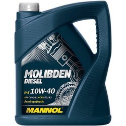 Моторное масло Mannol Molibden Diesel 10W-40 5L