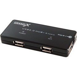 Картридеры и USB-хабы Grand-X GH-404