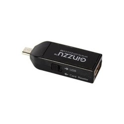 Картридер/USB-хаб Ginzzu GR-584UB
