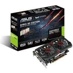 Видеокарты Asus GeForce GTX 750 Ti STRIX-GTX750TI-OC-2GD5