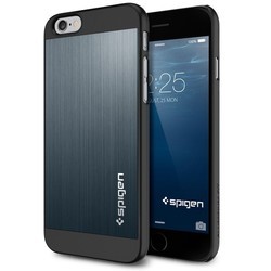 Чехол Spigen Aluminum Fit for iPhone 6 (синий)