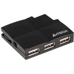 Картридер/USB-хаб A4 Tech HUB-57