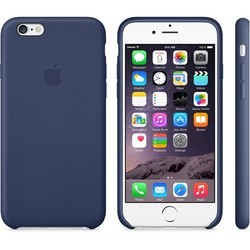 Чехол Apple Leather Case for iPhone 6 (черный)