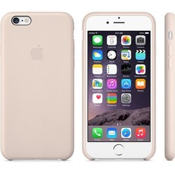 Чехол Apple Leather Case for iPhone 6 (черный)