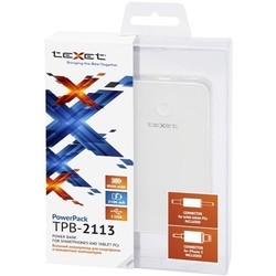 Powerbank аккумулятор Texet TPB-2113