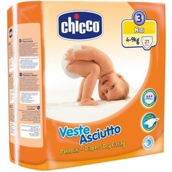 Подгузники (памперсы) Chicco Veste Asciutto 3 / 21 pcs