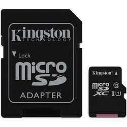 Карта памяти Kingston microSDXC UHS-I Class 10 64Gb