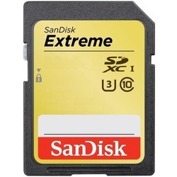 Карта памяти SanDisk Extreme SDXC UHS-I U3 64Gb