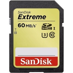 Карта памяти SanDisk Extreme SDHC UHS-I U3