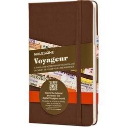 Блокноты Moleskine Voyageur Notebook Brown
