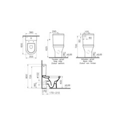 Унитаз Vitra S50 5427L003-0585