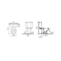 Унитазы Vitra Aria 6275B003-0075