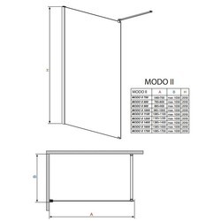 Душевая кабина Radaway Modo II 90