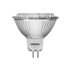 Лампочки Maxus 1-LED-110 MR16 1.6W 6500K 12V G5.3