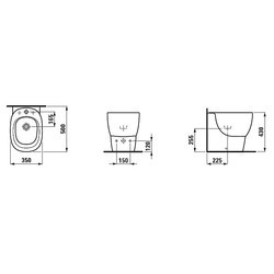 Биде Laufen Mimo 832551