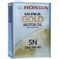 Моторное масло Honda Ultra Gold 5W-40 SN 4L