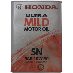 Моторное масло Honda Ultra MILD 10W-30 SN 4L
