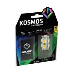 Лампочки Kosmos Premium LED JC 1.8W 4500K G4