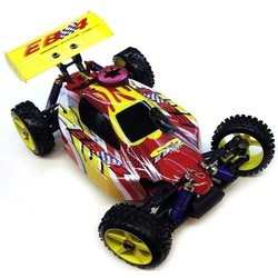 Радиоуправляемые машины Thunder Tiger EB-4 S2 Nitro Pro Buggy 4WD RTR 1:8