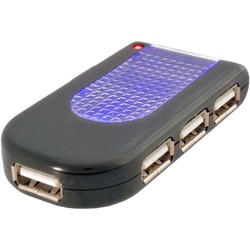 Картридеры и USB-хабы Belkin Lighted Travel Hub