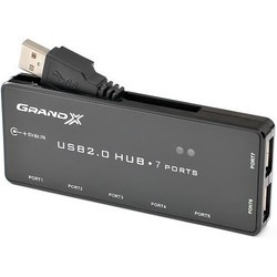 Картридеры и USB-хабы Grand-X GH-701DC