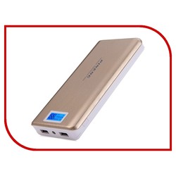 Powerbank аккумулятор Pineng PN-999 (золотистый)